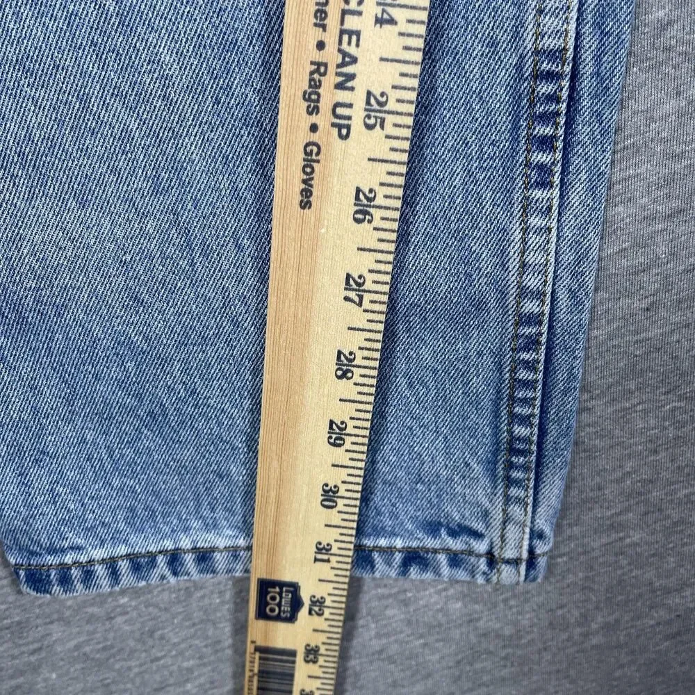 Vintage Levi's 550 Jeans Mens 33x32 Blue Light Wash Relaxed Straight Denim